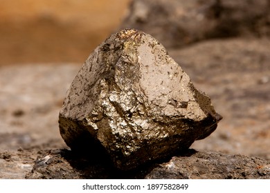 Chalcopyrite Sulfide Crystal - Copper Ore