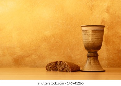chalice and bread wallpaper