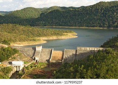 Chalillo Dam In Mountain Pine Ridge, Belize