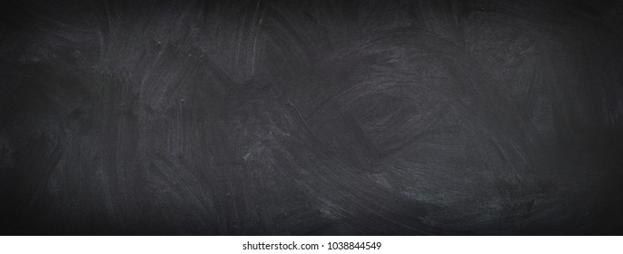 Chalk Board Background, Texture Of An Empty Blackboard