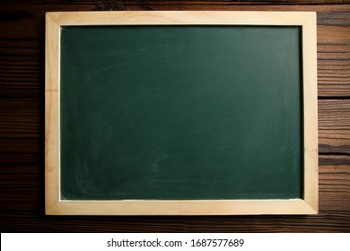 Chalk Board Green School Study