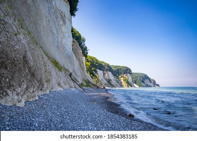 Chalk Cliff Of The Island Rügen In The East Sea