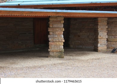 Chalk Hill, PA - 03/21/2015: Kentuck Knob. Architect Frank Lloyd Wright. Built 1954