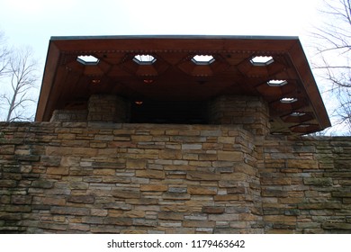 Chalk Hill, PA - 03/21/2015: Kentuck Knob. Architect Frank Lloyd Wright. Built 1954