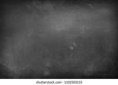 Chalk rubbed out on blackboard background - Shutterstock ID 1102503155