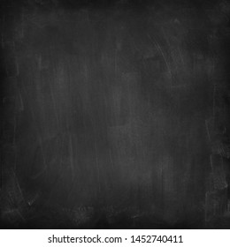 Chalk rubbed out on blackboard background - Shutterstock ID 1452740411