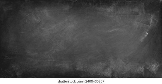 Chalk rubbed out on blackboard background