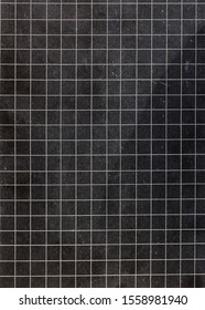 Chalkboard black slate with grid