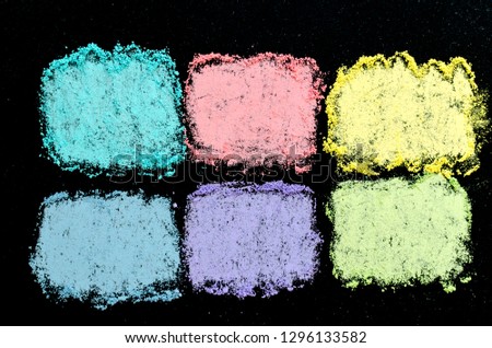 chalkdrawing colored texture