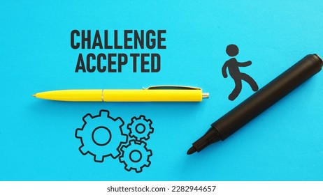 Challenge Accepted is shown using a text