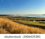 Chambers Bay Park in sunset