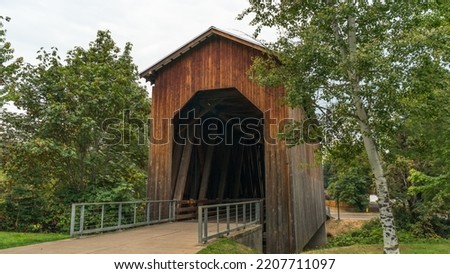 Chambers Covered Railroad Bridge in Cottage Grove, Oregon, National Register of Historic Places