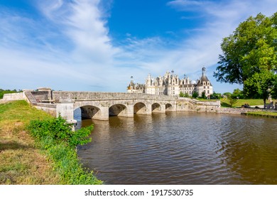 Chambord Castle (chateau) In Loire Valley, France