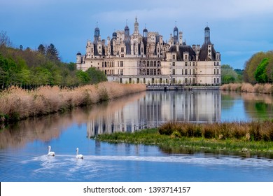 Chambord Castle In Loire Valley, France