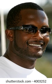 Champ Bailey, All Pro Cornerback For The NFL's Denver Broncos, At An Autograph Signing In 2007.