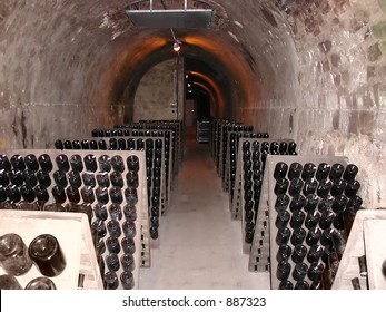 Champagne Cellar, Reims, France