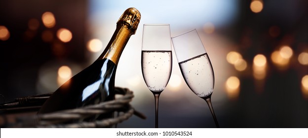 Champagne for romantic celebrations and enjoy for special moments - Powered by Shutterstock