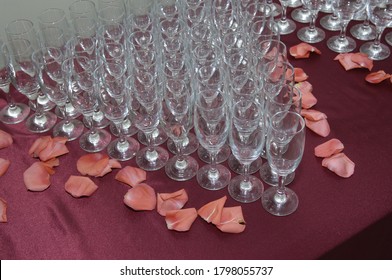 Champange Glasses On The Table