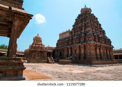 Dravidian Vimana Style Sikhara View Devakoshthas Stock Photo (Edit Now ...