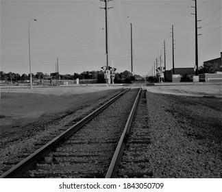 Chandler, AZ / United States - July 24 2019: Quiet Day On The Tracks