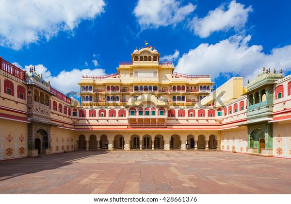 Chandra Mahal Palace City Palace Jaipur Stock Photo (Edit Now) 428661376