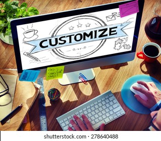 Change Improvement Customize Customization Concept