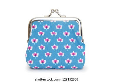 Change Purse Isolated On White Background