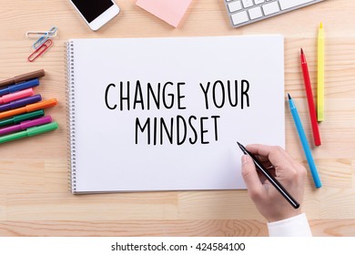 Change Your Mindset Concept