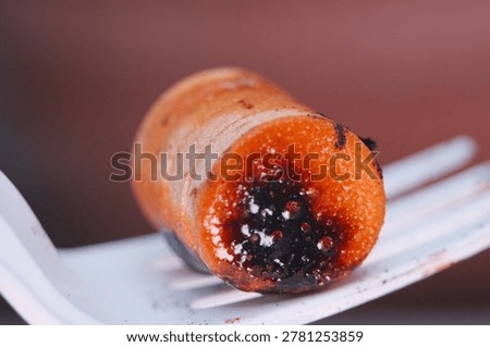 Changes texture of chewable vitamin C  under hot fire