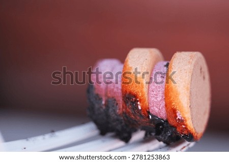 Changes texture of chewable vitamin C  under hot fire