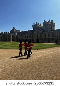 Changing of the guard at Windsor Castle 