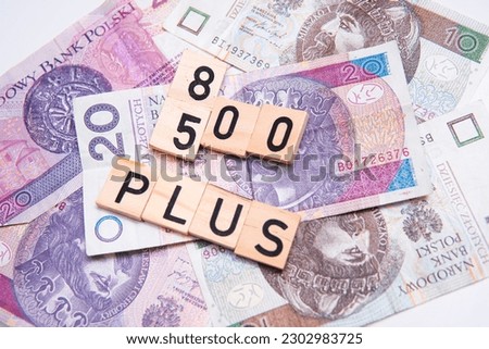 changing the program 500 plus to 800 plus. Social program for families with children in Poland