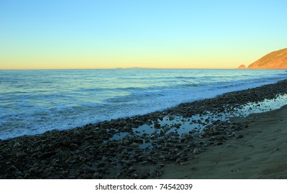 Channel Islands And Point Mugu In Morning Hour, Ventura County, CA