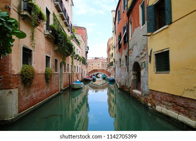 Channels In Venice, Sinking Town