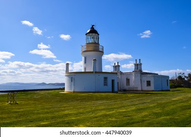 Chanonry Point Lighthouse In Scotland