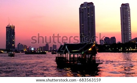 the Chaophraya River