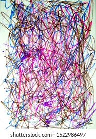 Chaotic Scribble. Fun Drawing. Chaotic Doodles. Baby Drawing. Scribble Design. Childs Drawing. Works Of Child. Childrens Art. Grunge Scribbles. Emotional Art.