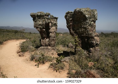 The Chapada Dos GuimarÃ?Â?Ã?Â£es National Park, Stone City