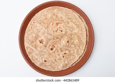 Chapati Rotichapathifulkaparatha Indian Whole Wheat Flat Stock Photo ...