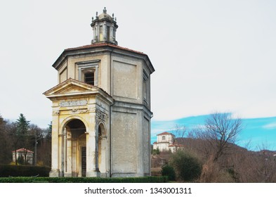 Chapel Near The Colossus Of St. Charles Borromeo ( San Carlone ) - Arona, Italy