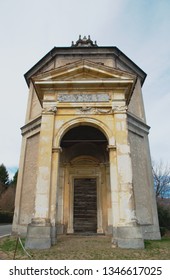 Chapel Near The Colossus Of St. Charles Borromeo ( San Carlone ) - Arona, Italy