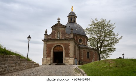 Chapel 'Onze-Lieve-Vrouw van Oudenberg' on top of the Oudenberg, Geraardsbergen, Flanders, Belgium - Shutterstock ID 669646984