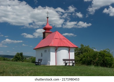 Chapel of Saint Mary Major on Santon hill, Tvarozna, Czech Republic - Shutterstock ID 2171980453