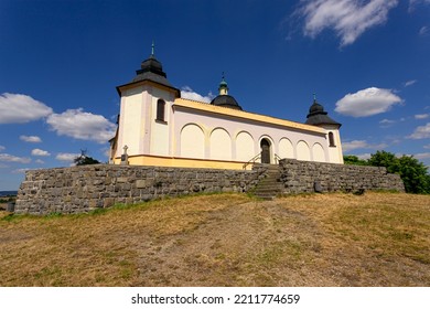 Chapel Of St. Guardian Angel In The City Susice, South Bohemia, Czech Republic, Place Of Pilgrimage