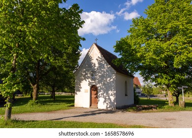 Chapell in the Museum Village of Kürnbach near Bad Schussenried in upper sabian