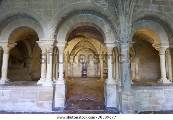 Chapter House Monastery Veruela Zaragoza Aragon Stock Photo Edit Now
