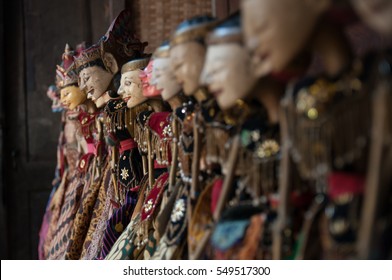 Character Of Wayang Golek-Sundanese Traditional Puppet Show.