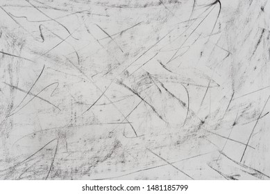 Charcoal Drawing Pattern On Paper Background Texture