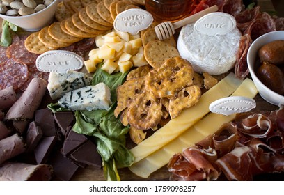 charcuterie board cheese platter meat plate - Powered by Shutterstock