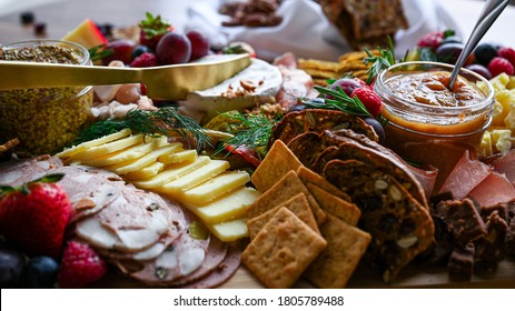 Charcuterie And Cheese Grazing Board